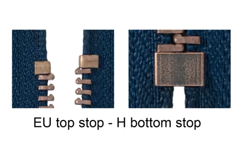 EU top stop - H bottom stop