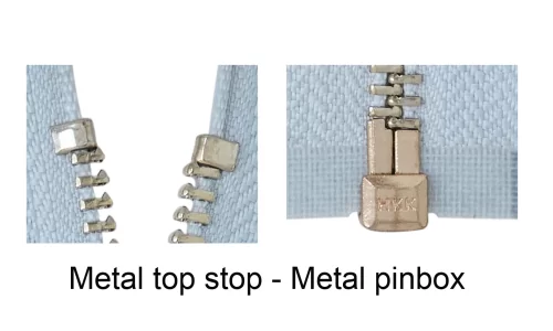metal top stop - metal pin box